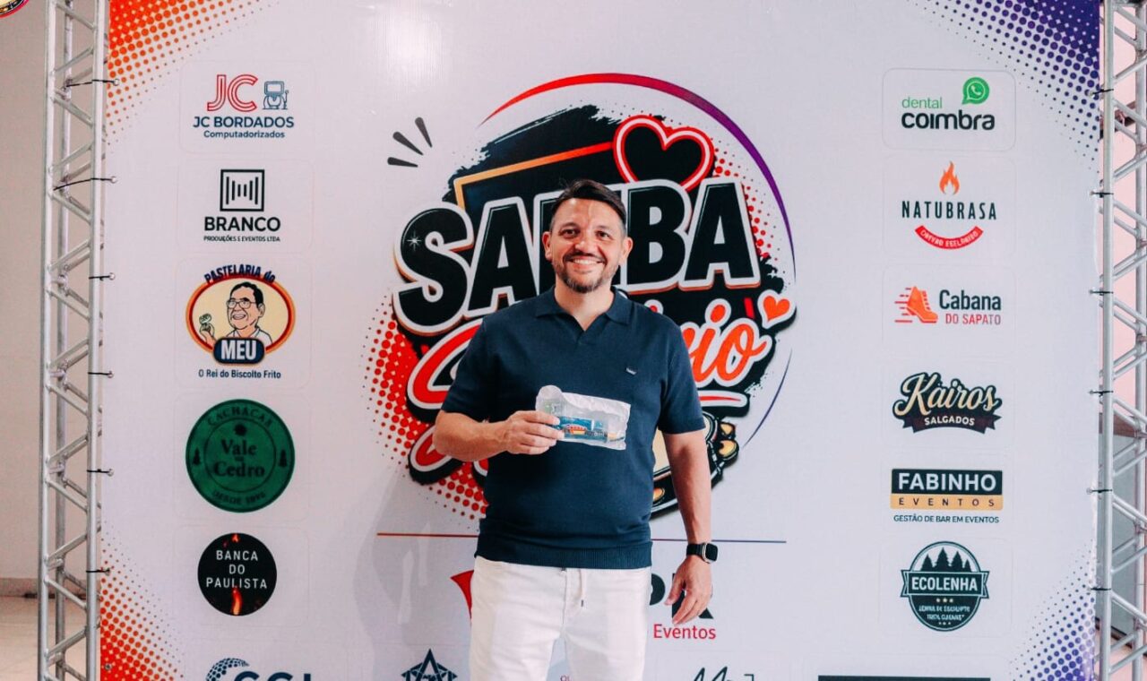 Samba Solidário transforma aniversário em campanha de arrecadação de alimentos