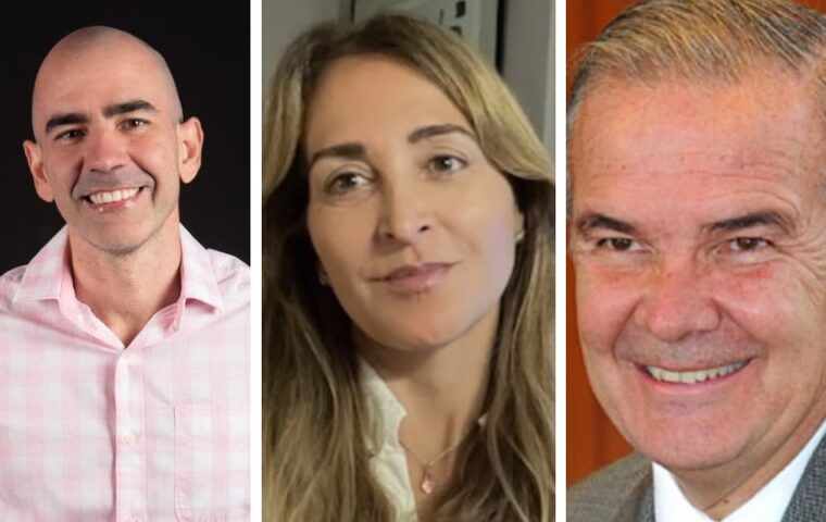 Marco Orsini, Lara Brandão e Acary Bulle