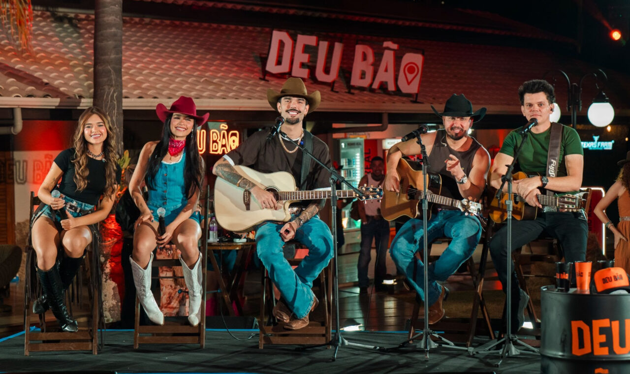 Luan Pereira, Jennifer & Stephany e Ayala & Júlio César se reúnem para gravação de “Deu Bão em Barretos”
