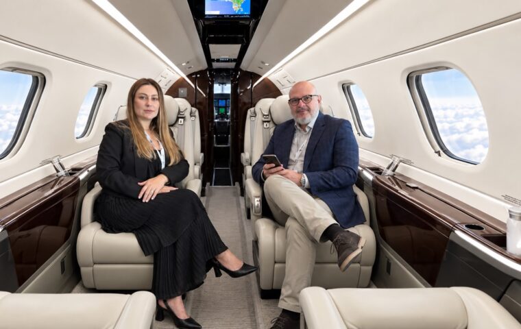 Paula Soffo Hoffmann e Raul Marinho, sócios-diretores da FLY CGC.