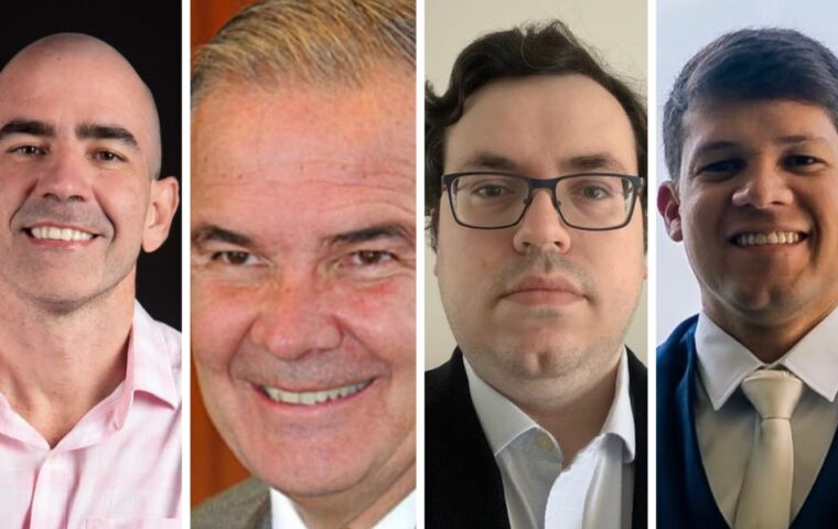 Marco Orsini, Acary Bulle de Oliveira, Wladimir Bocca e Fabrício Diniz de Lima