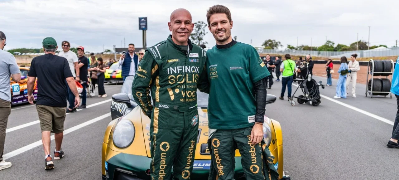 Com a INFINOX, Regadas e Drugovich mostram que alta performance exige parceria