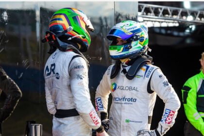 Daniel Lancaster exibe cockpit antes da etapa de Brasília no Endurance