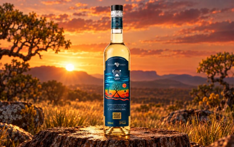 Cachaça Vibra Brasil Castanheira – Cerrado Mineiro