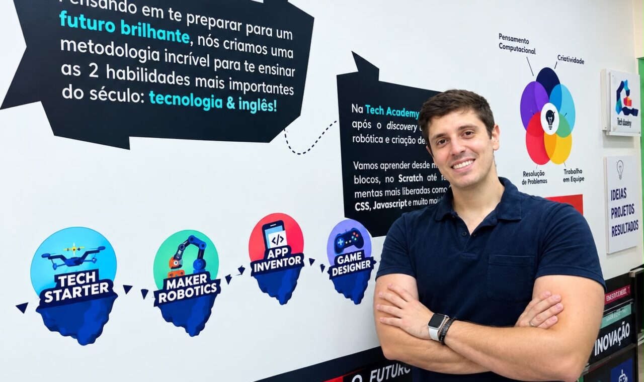 João Aleixo mira 100 unidades com escola de tecnologia milionária