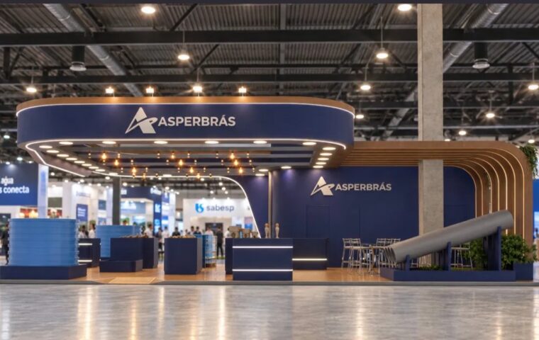 Estande Asperbras Fenasan 2026.