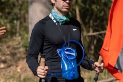 Daniel Lancaster participou do El Cruce, competição de aproximadamente 100 km disputada em três etapas na Cordilheira dos Andes.