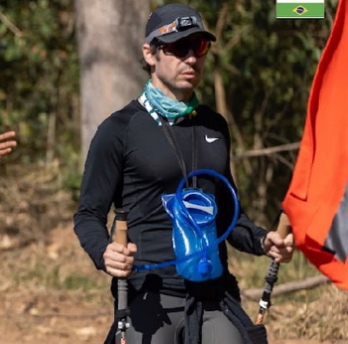 Daniel Lancaster participou do El Cruce, competição de aproximadamente 100 km disputada em três etapas na Cordilheira dos Andes.