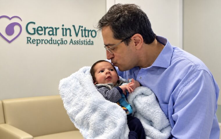 Emílio: Mãe homenageia médico e dá seu nome ao filho após tratamento de fertilidade.